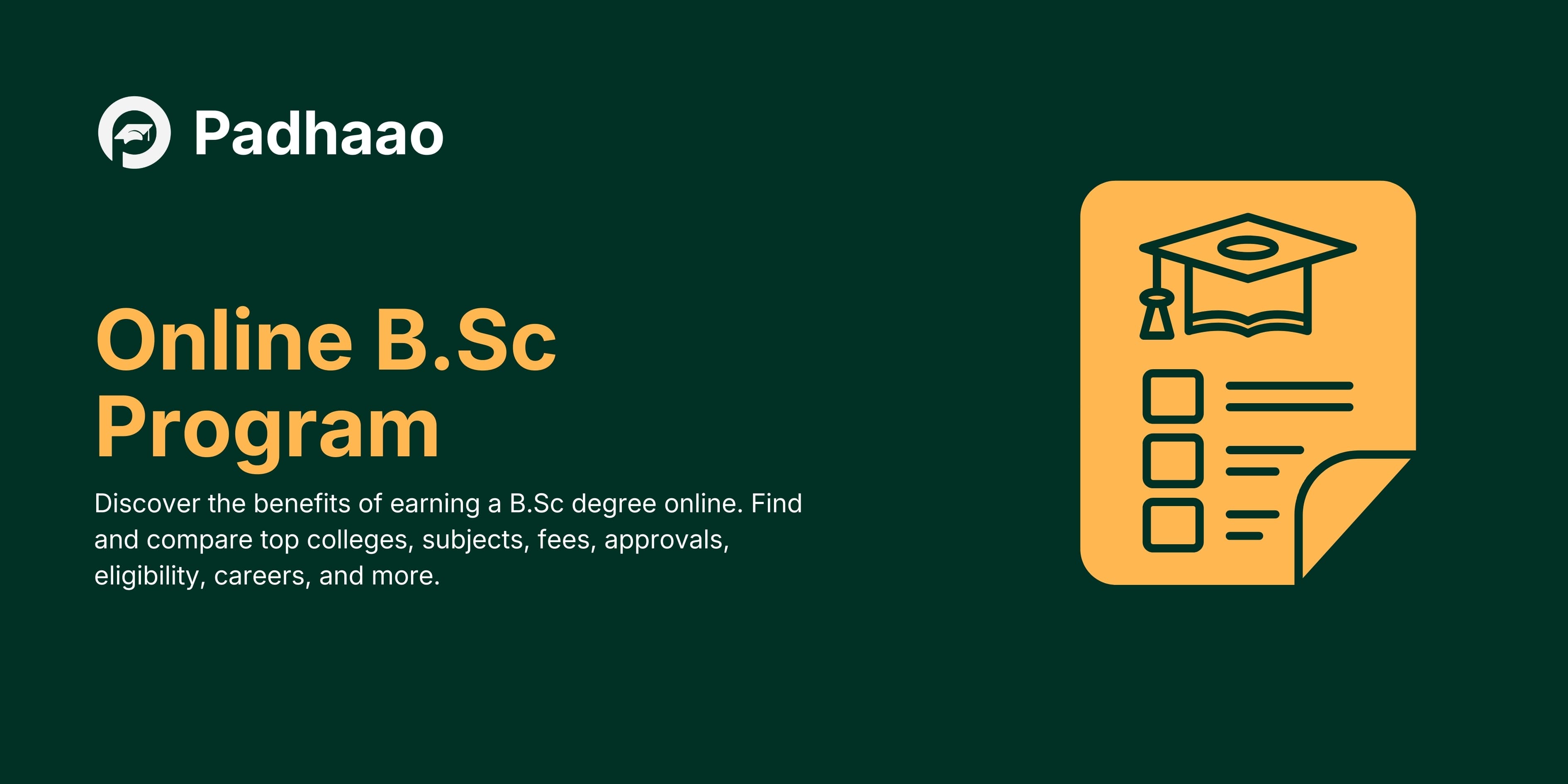 Online B.Sc Program